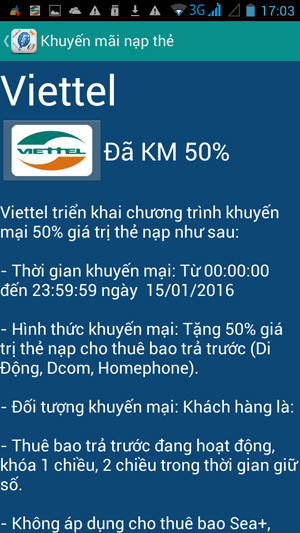 Thủ thuật săn tin khuyến mãi cực nhanh từ Viettel, Vinaphone, MobiFone