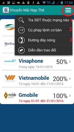 Thủ thuật săn tin khuyến mãi cực nhanh từ Viettel, Vinaphone, MobiFone