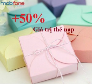 Mobifone khuyến mãi 50% ngày 16/4