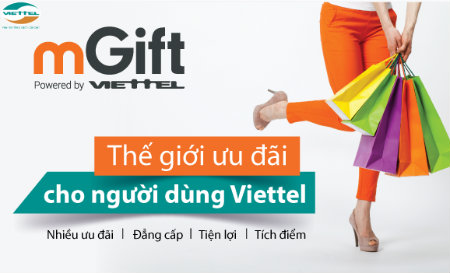 mGift - Thế giới ưu đãi dành riêng cho người dùng Viettel