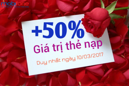 Khuyến mãi Mobifone ngày 10/3