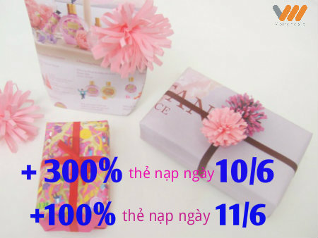 Vietnamobile khuyến mãi ngày 10/6 và 11/6 Vietnamobile khuyến mãi ngày 10/6 và 11/6