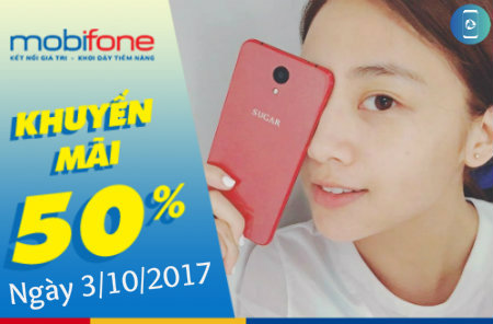 Khuyến mãi Mobifone tặng 50% thẻ nạp ngày 3/10 Mobifone khuyến mãi toàn quốc ngày 3/10