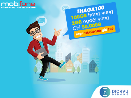 Đăng ký gói THAGA100 MobiFone Đăng ký gói THAGA100 MobiFone