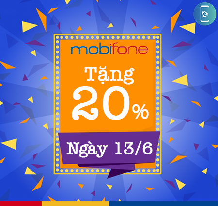 MobiFone khuyến mãi ngày 13/6/2018 MobiFone khuyến mãi ngày 13/6/2018