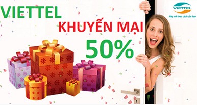 Khuyến mãi nạp thẻ Viettel tháng 12