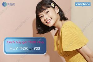 Cú pháp hủy gói TN20 VinaPhone