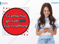 Cách hủy gói cước B50 VinaPhone bằng tin nhắn