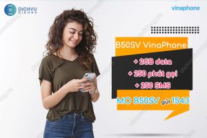 Đăng ký gói B50SV VinaPhone 50k/ tháng