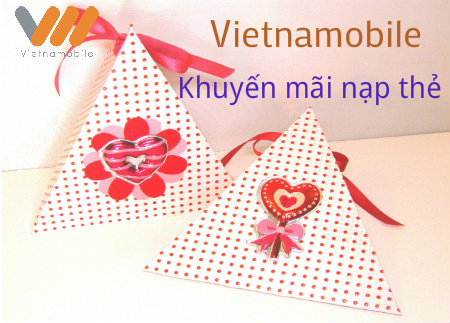 Vietnamobile khuyến mãi 100% thẻ nạp ngày 29-30/10