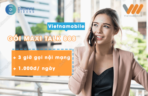 đăng ký gói cước Maxi Talk 888 Vietnamobile