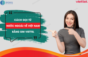 cach goi tu nuoc ngoai ve viet nam