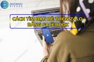 cach tim ban be tren zalo bang facebook