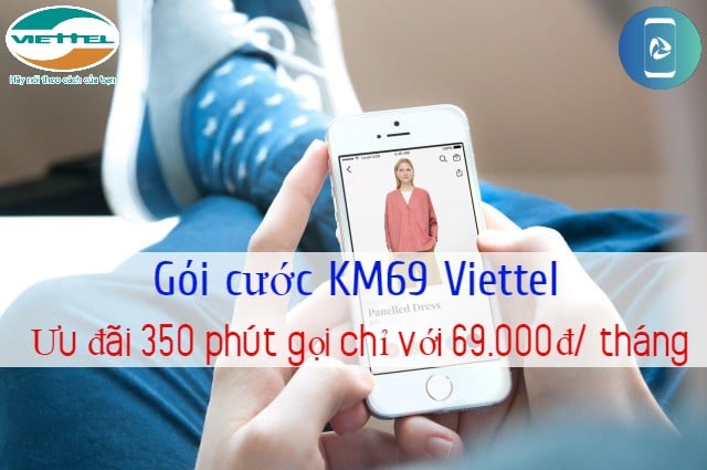 cách đăng ký gói KM69 của Viettel 