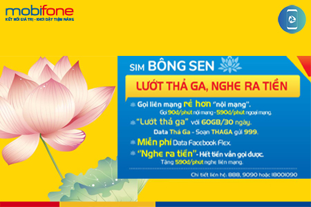 Sim Bông Sen MobiFone Sim Bông Sen MobiFone