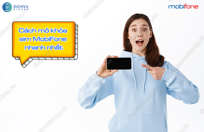 Cach mo khoa sim MobiFone bi chan 2 chieu Cách mở khóa sim MobiFone
