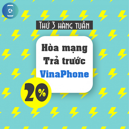 Khuyến mãi hòa mạng trả trước VinaPhone Khuyến mãi hòa mạng trả trước VinaPhone