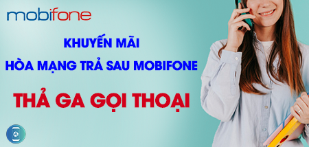 Khuyến mãi hòa mạng trả sau MobiFone
