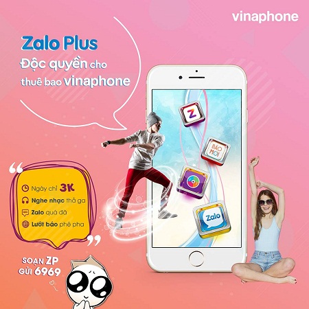 Gói cước ZALO PLUS VinaPhone