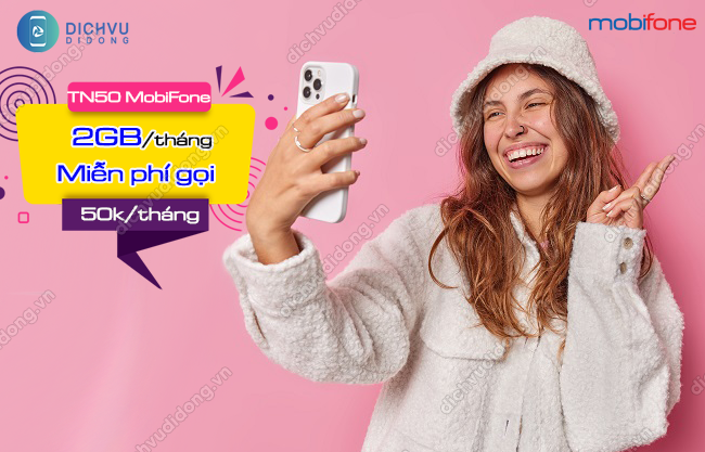 Cach dang ky goi cuoc TN50 mang MobiFone gói cước TN50 MobiFone