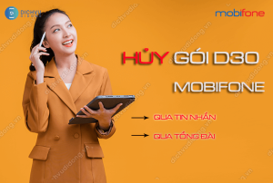 huy goi d30 mobifone