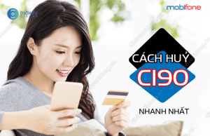 cach huy goi c190 mobifone