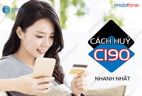 cach huy goi c190 mobifone