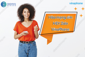 Chi tiết về sim HEY Zalo của VinaPhone