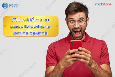 Cách kiểm tra cước MobiFone online