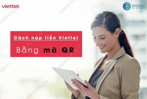 nap tien viettel bang ma QR