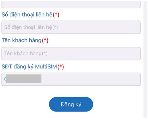 Đăng ký Multisim VinaPhone online tại nhà
