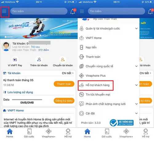 Đăng ký Multisim VinaPhone online tại nhà