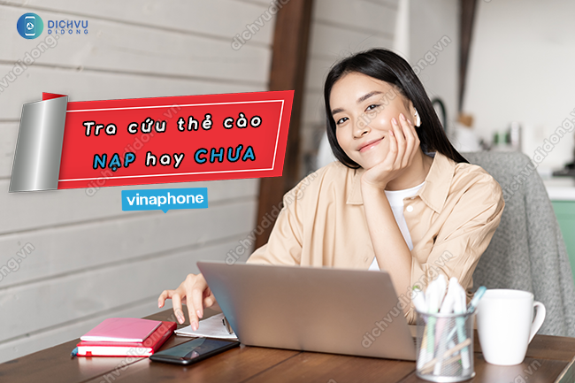 Hướng dẫn kiểm tra thẻ cào Vinaphone nạp hay chưa