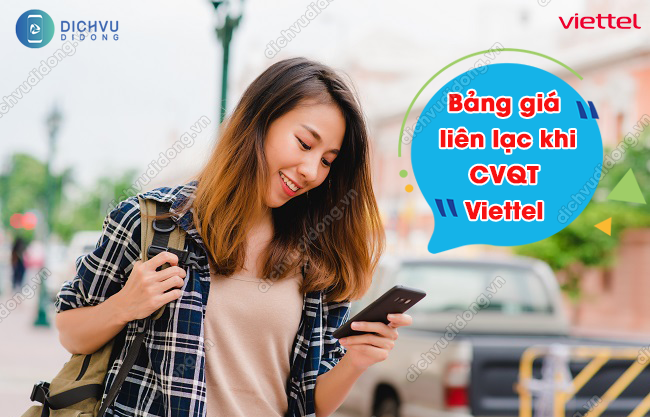 bảng giá liên lạc CVQT Viettel 