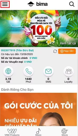 tra cuu lich su tin nhan vietnamobile