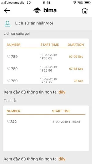 tra cuu lich su cuoc goi vietnamobile sieu nhanh