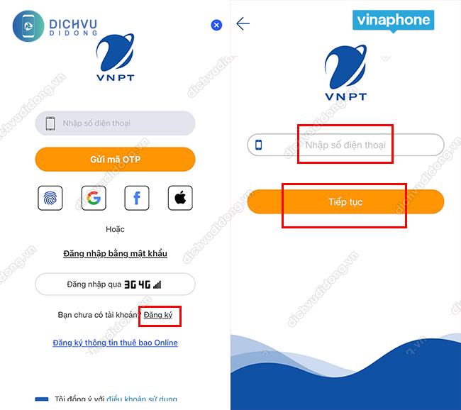 cach dang ky tai khoan my vnpt