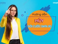Cú pháp hủy đăng ký 3G VinaPhone bằng tin nhắn