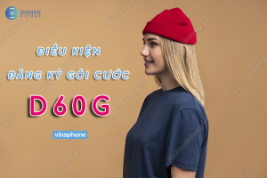 Điều kiện đăng ký gói cước D60G Vinaphone