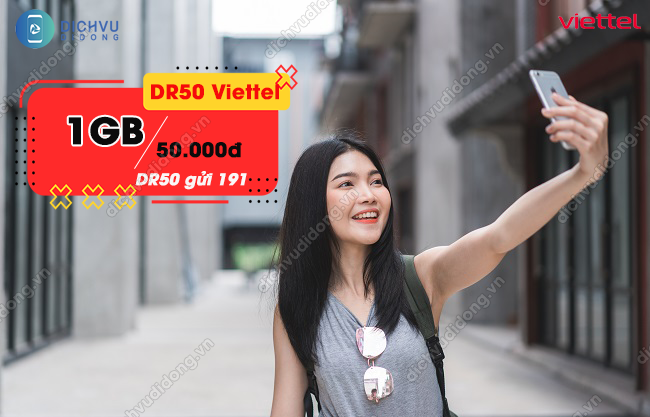 gói cước DR50 Viettel 