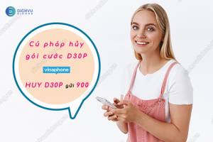 Cú pháp hủy gói D30P Vina