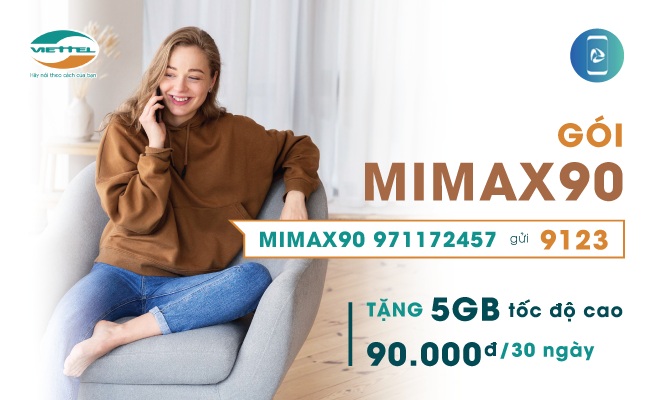 Cú pháp đăng ký MIMAX90 Viettel là gì?