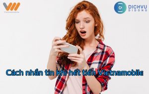 nhắn tin khi hết tiền Vietnamobile