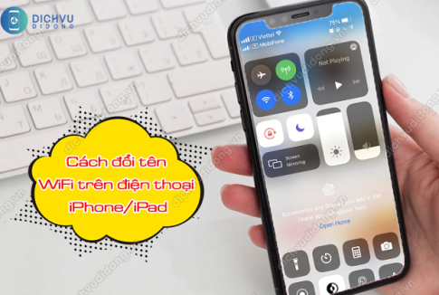 đổi tên WiFi trên điện thoại iPhone