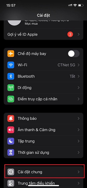 đổi tên WiFi trên điện thoại iPhone