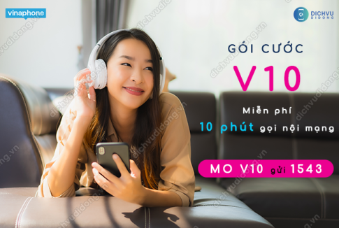 goi cuoc V10 Vinaphone