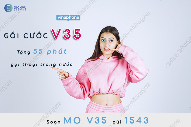 Đăng ký gói gọi V35 Vinaphone