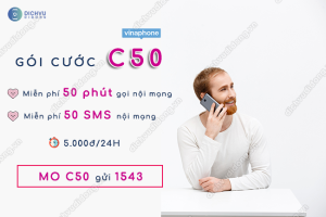 Gói cước combo C50 Vinaphone