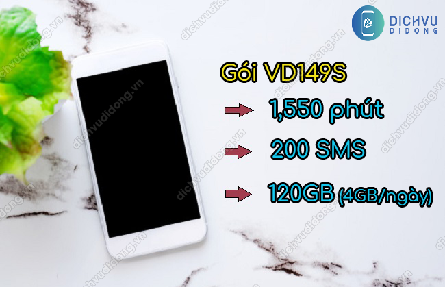 cú pháp đăng ký gói VD149S của VinaPhone cách đăng ký gói VD149S VinaPhone