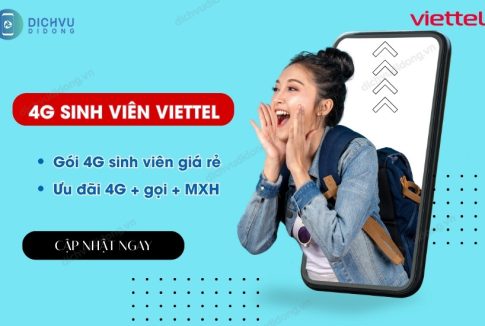 goi cuoc 4g sinh vien viettel